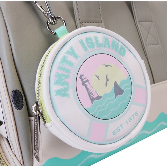 NWT Loungefly Universal Jaws Crossbody Bag, Coin Bag main image 5